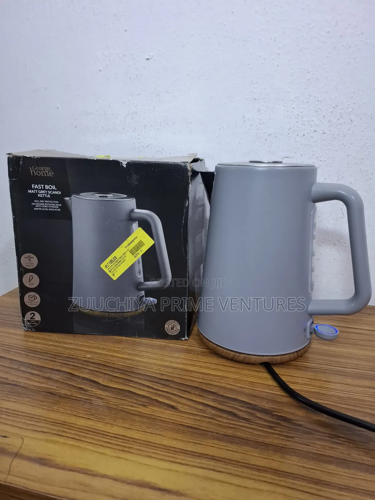 George Home 1.7l Matt Scandi Kettle From Uk 