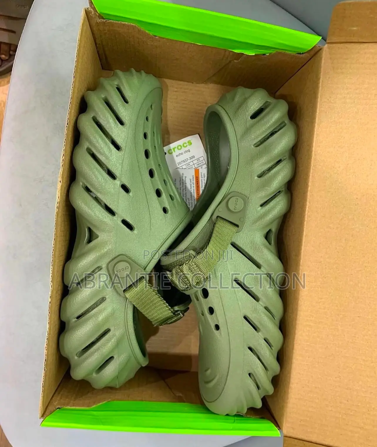 Crocs Unisex Echo Clog Green