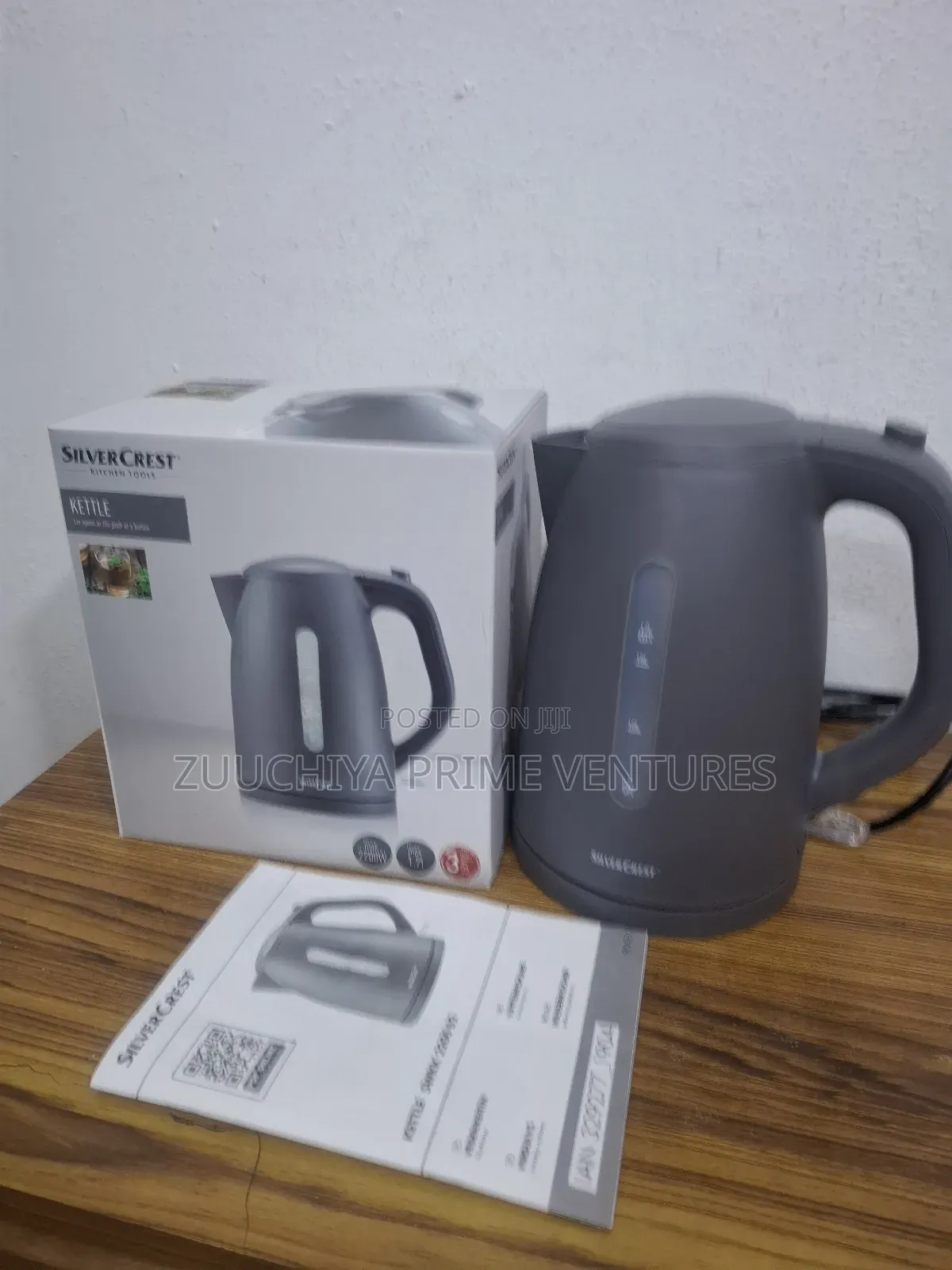 Silvercrest 1.7l Plastic Kettle From Germany 