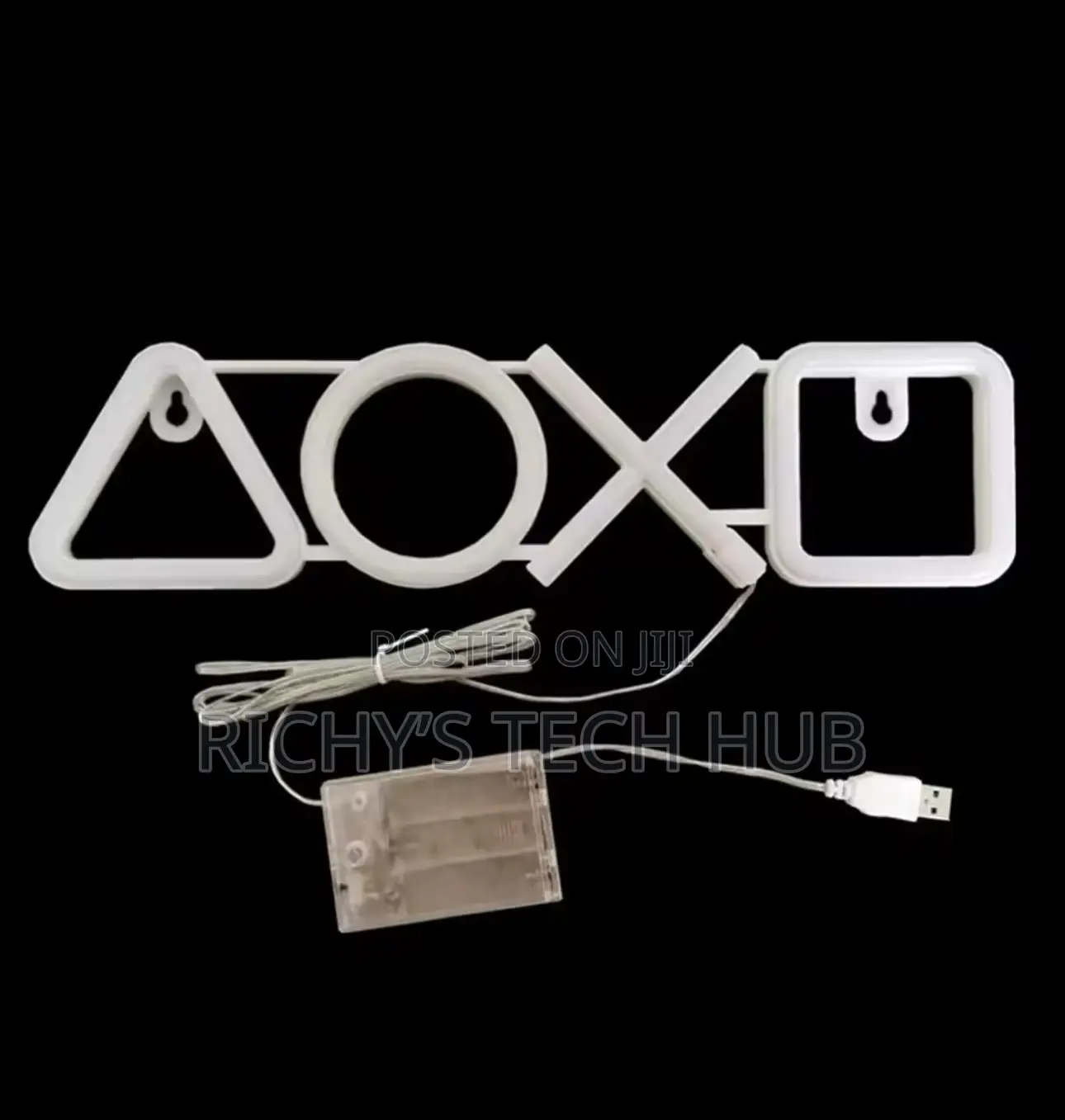 Playstation Icon Neon Game Light Led Gaming Room Sign