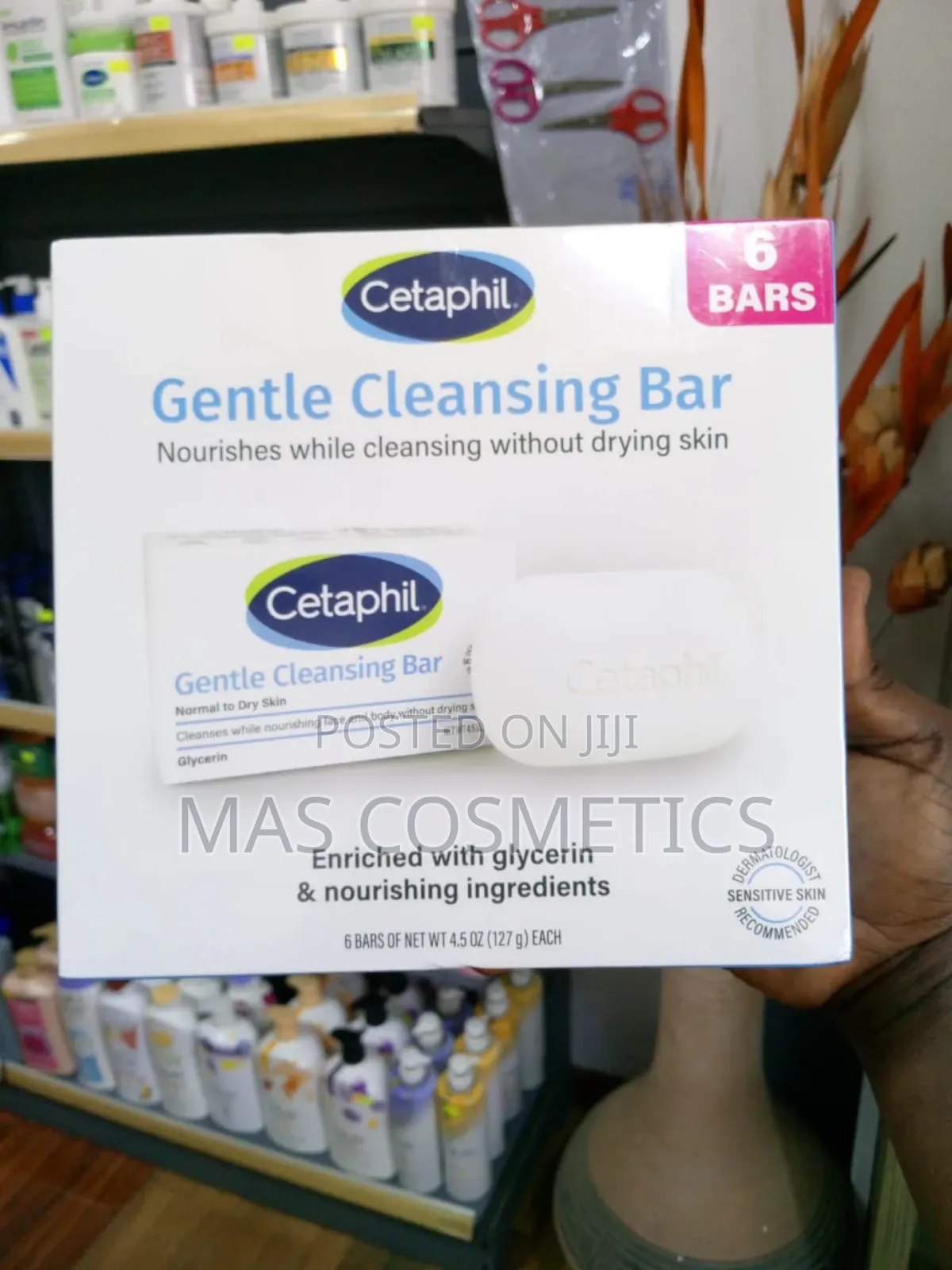 Cetaphil Gentle Cleansing Bar 6 In Pack