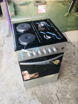 2+2 Gas Cooker With Electric Burner