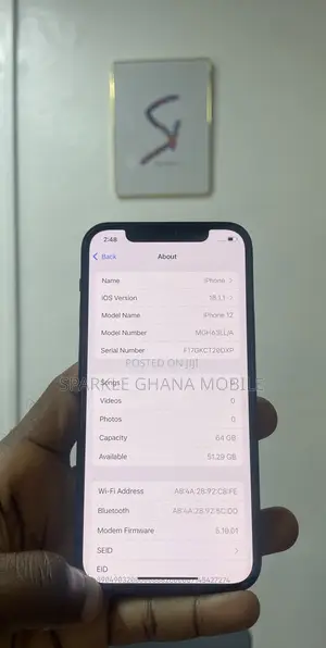 Apple iPhone 12 64 GB Black