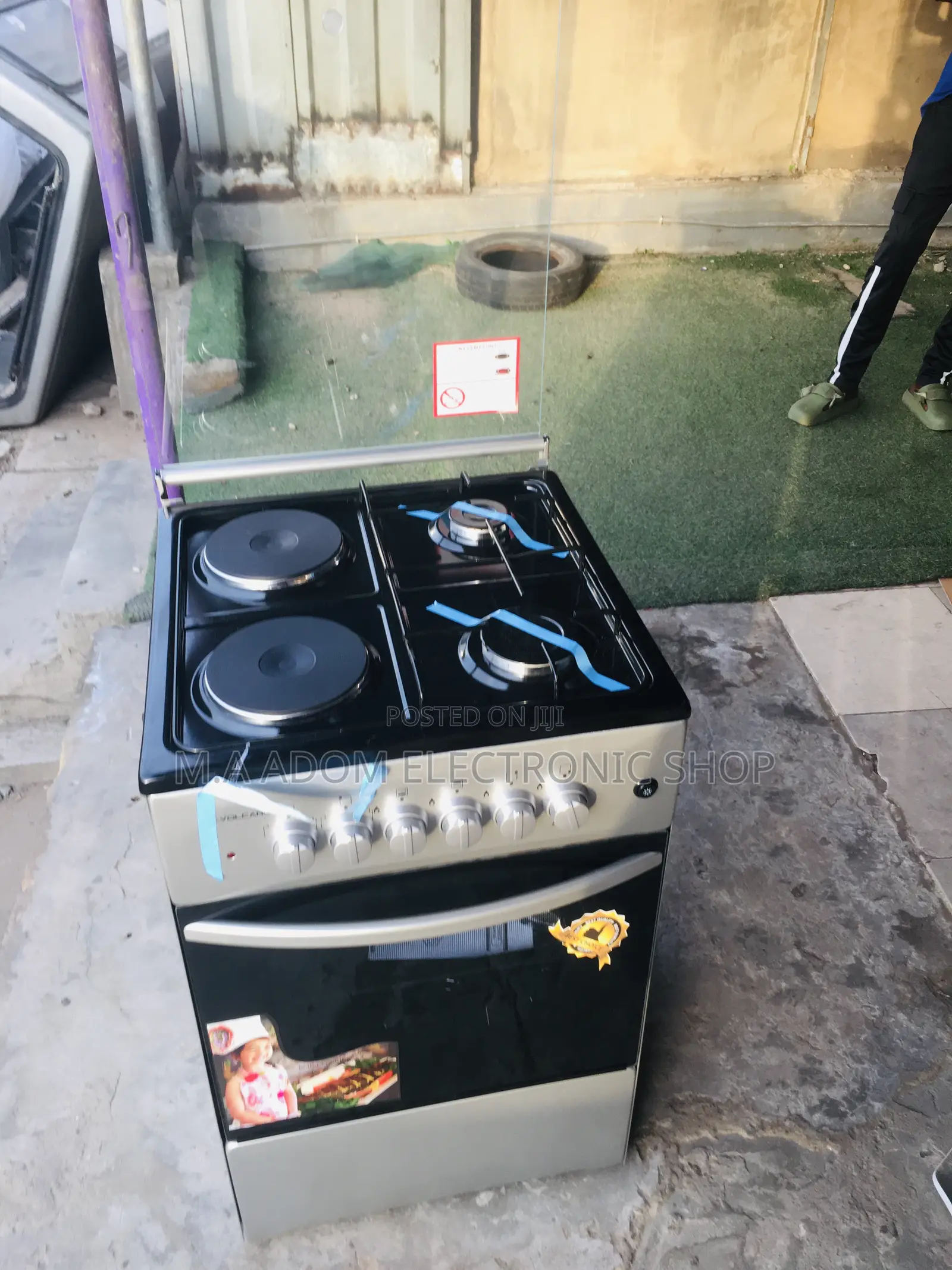 Volcano 4 Burner 2 Electric Gas