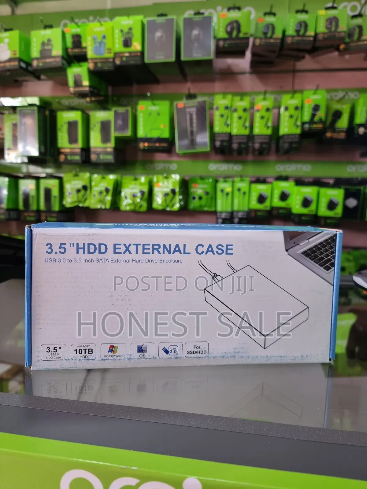 Desktop 3.5 Usb to Usb External Harddrive Case