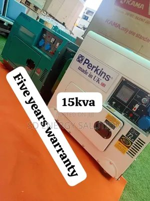 Valuable 15kva 16500watt Perkins Diesel Generator