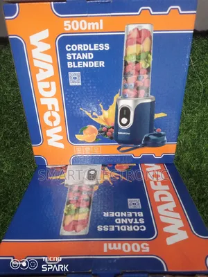 Fully Stocked Cordless Stand Blender Wadfow 500ml Blender
