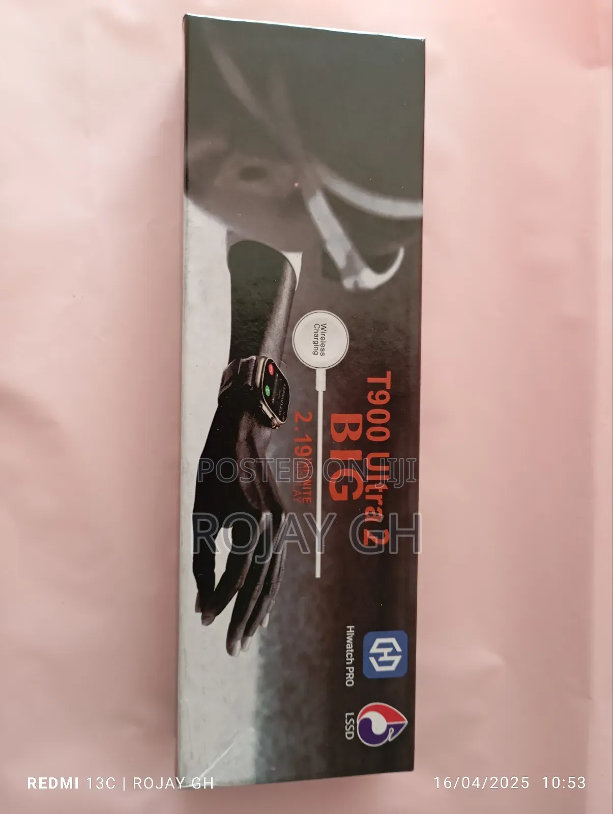 T900 Ultra 2 Smart Watch - Black