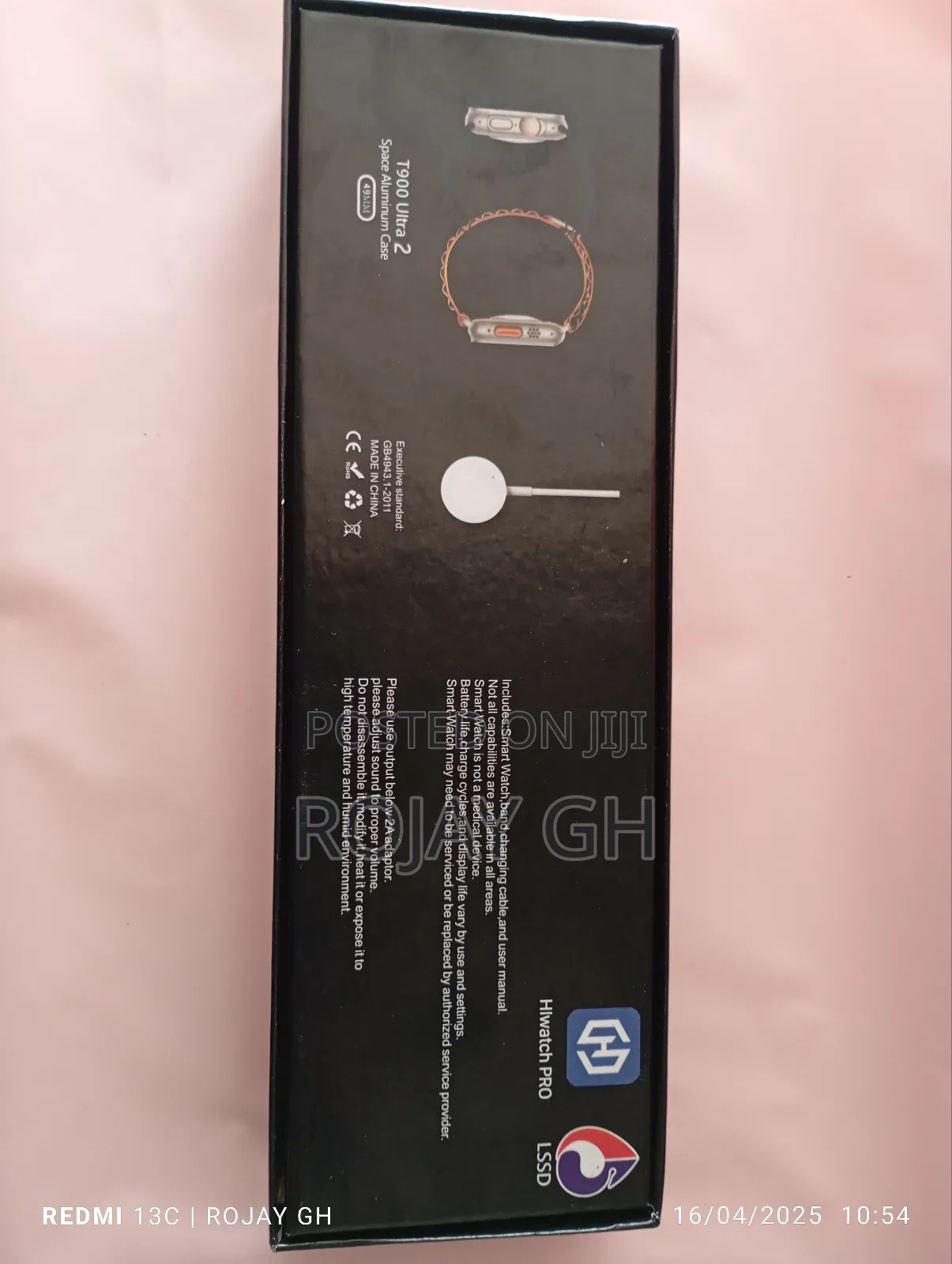 T900 Ultra 2 Smart Watch - Black