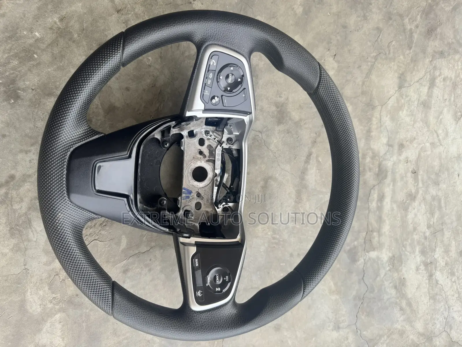2016 Honda Civic Sedan Leather Steering Wheel