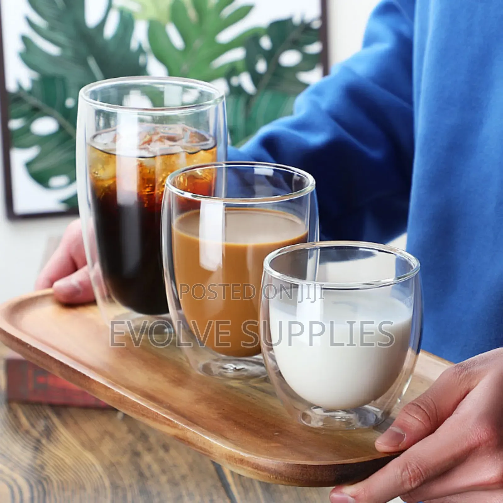 350ml 450ml Double Layered Cups (6pcs)