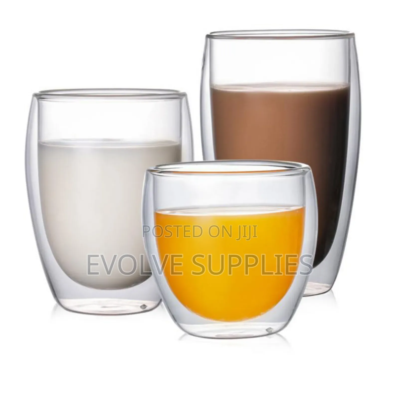 350ml 450ml Double Layered Cups (6pcs)
