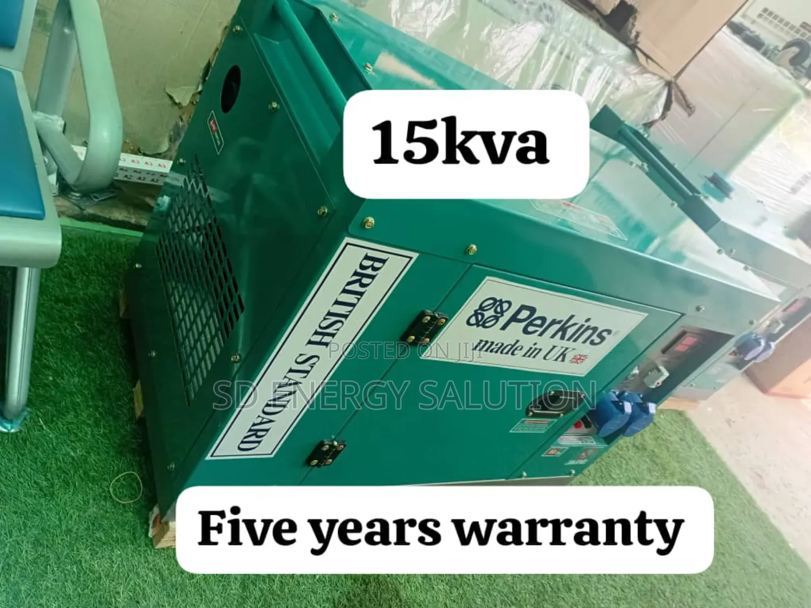 Turbo Power 15kva 16500watt Diesel Perkins Generator