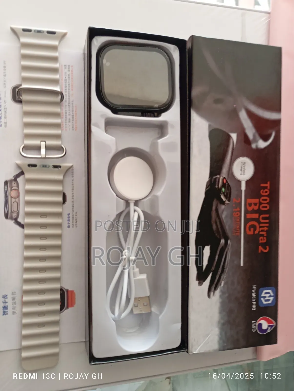 T900 Ultra 2 Smart Watch - Gray