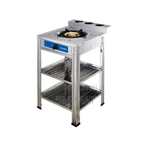 1-Burner Gas Stove With Table – Nasgs-K1css-Si