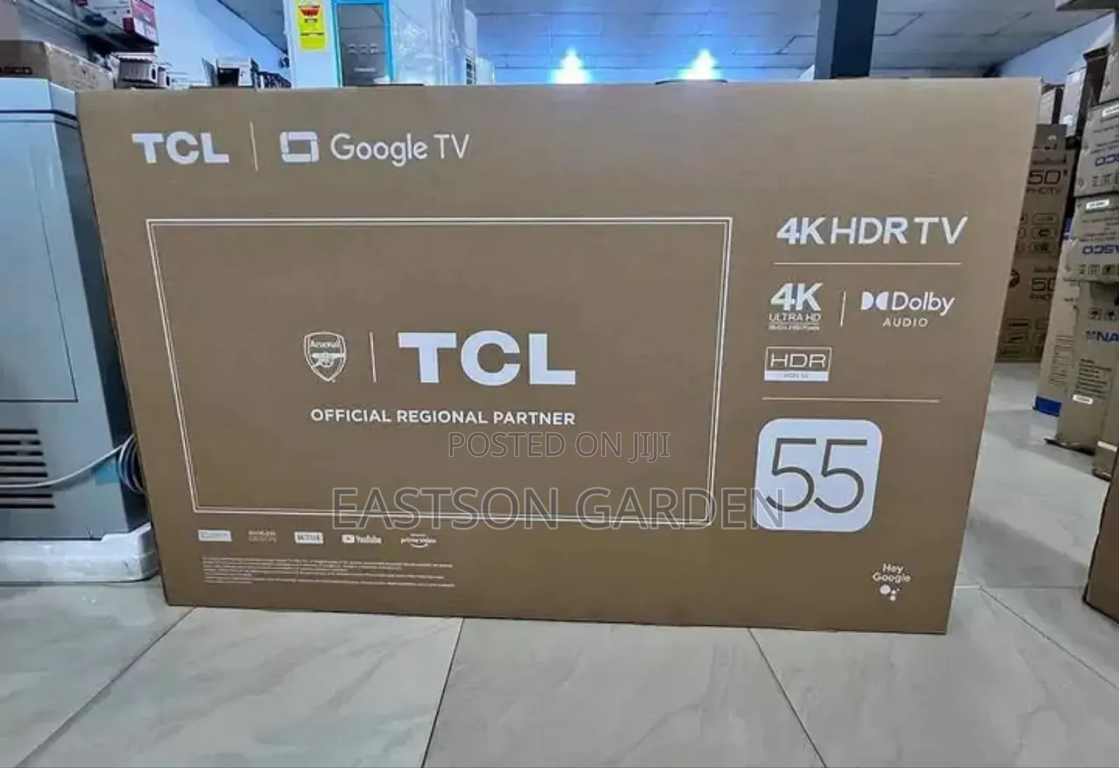 TCL 55" Qled Uhd Google Tv