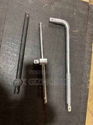 12" Socket and Sliding Bar.