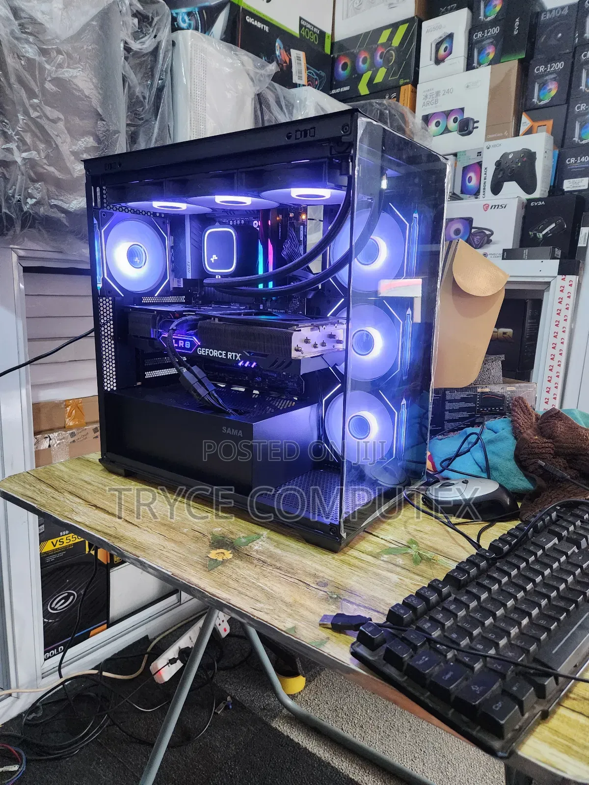 New Desktop Computer MSI Model 64GB Intel Core Ultra 9 SSD 2T