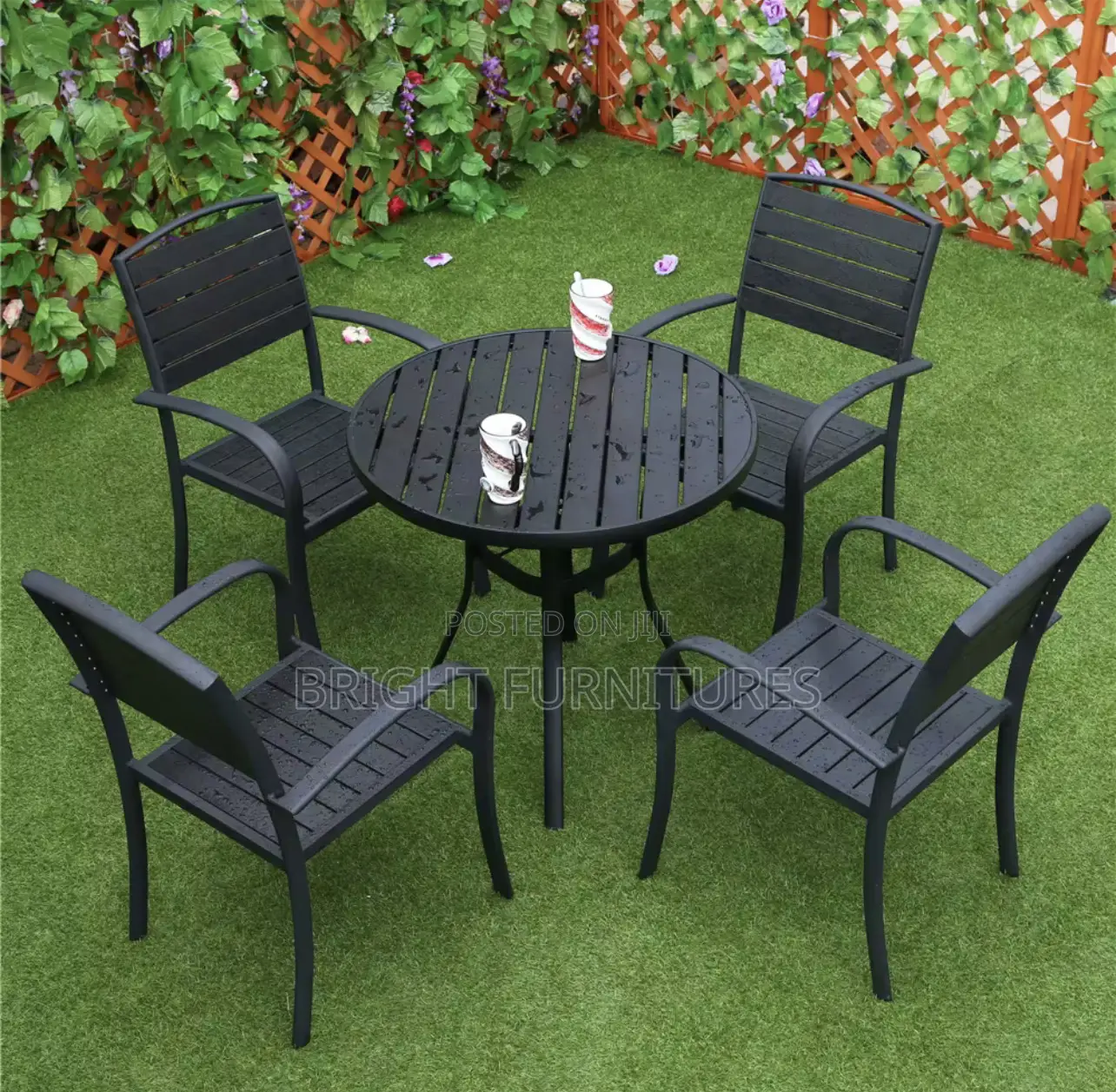 High Quality Leisure Portable Round Garden Coffee Table