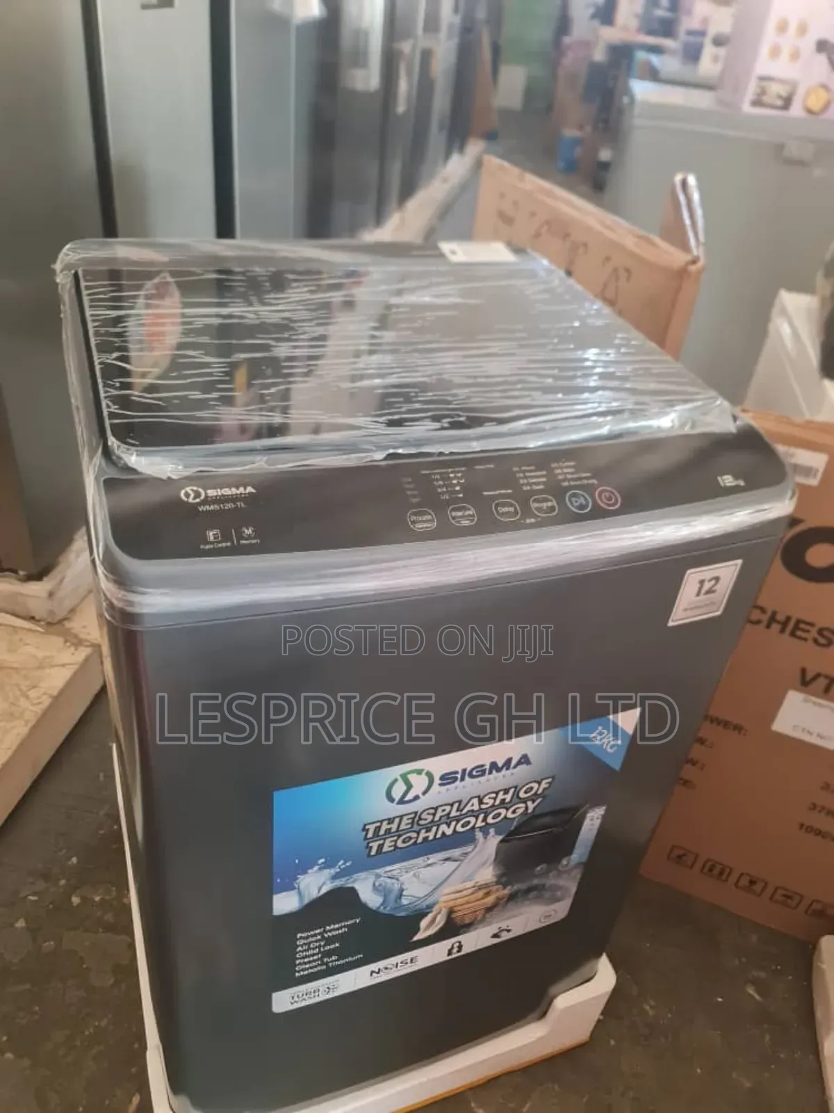 Wash Smart // Sigma 12kg Washing Machine