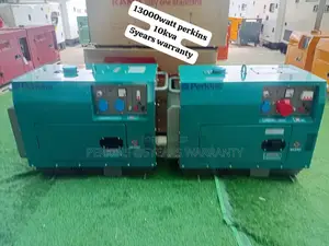 Diesel Star Perkins Generator 10kva 13000watts Silent 10kva