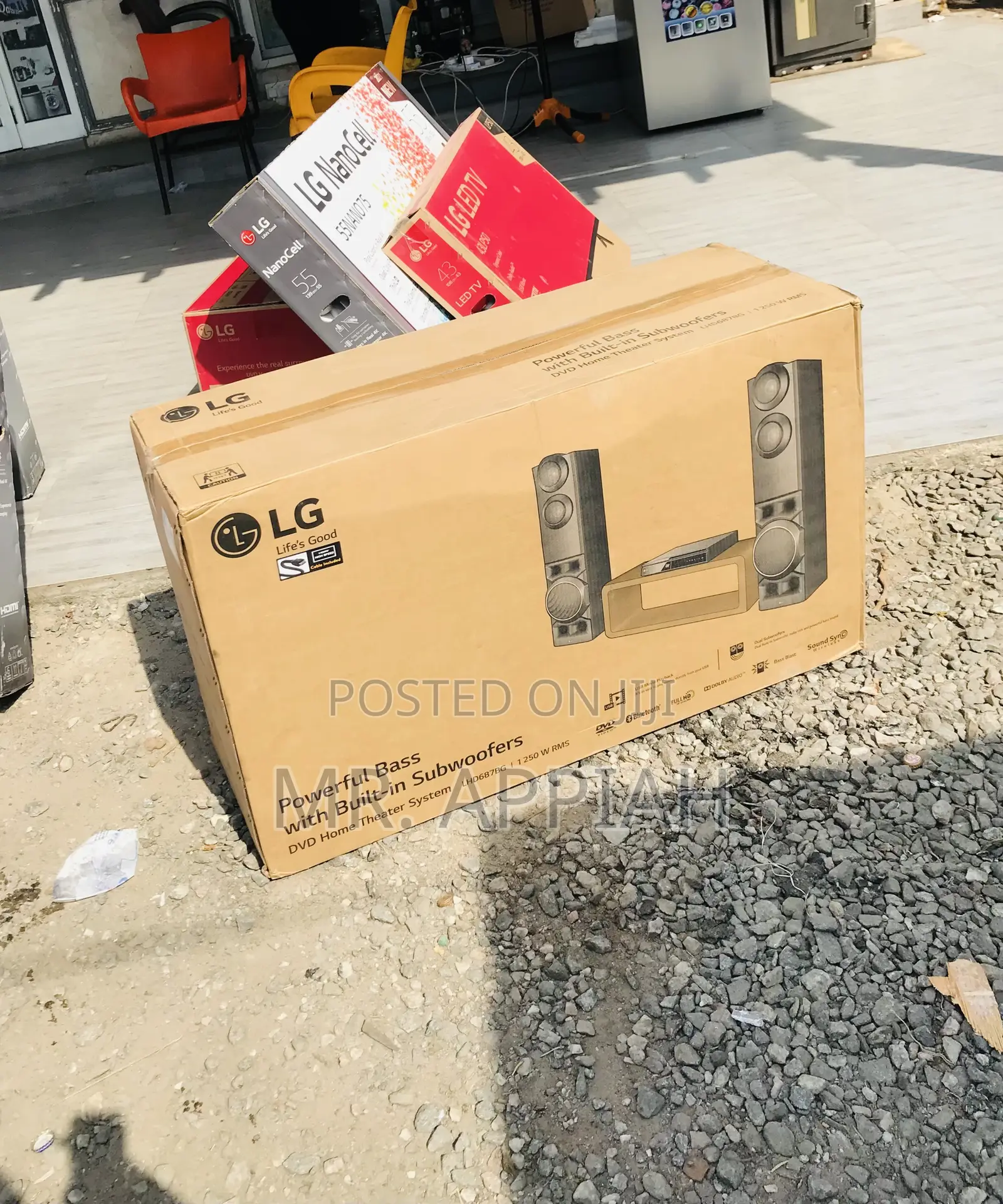 Bluetooth Music Steaming Lg Lhd655 Home Theater.