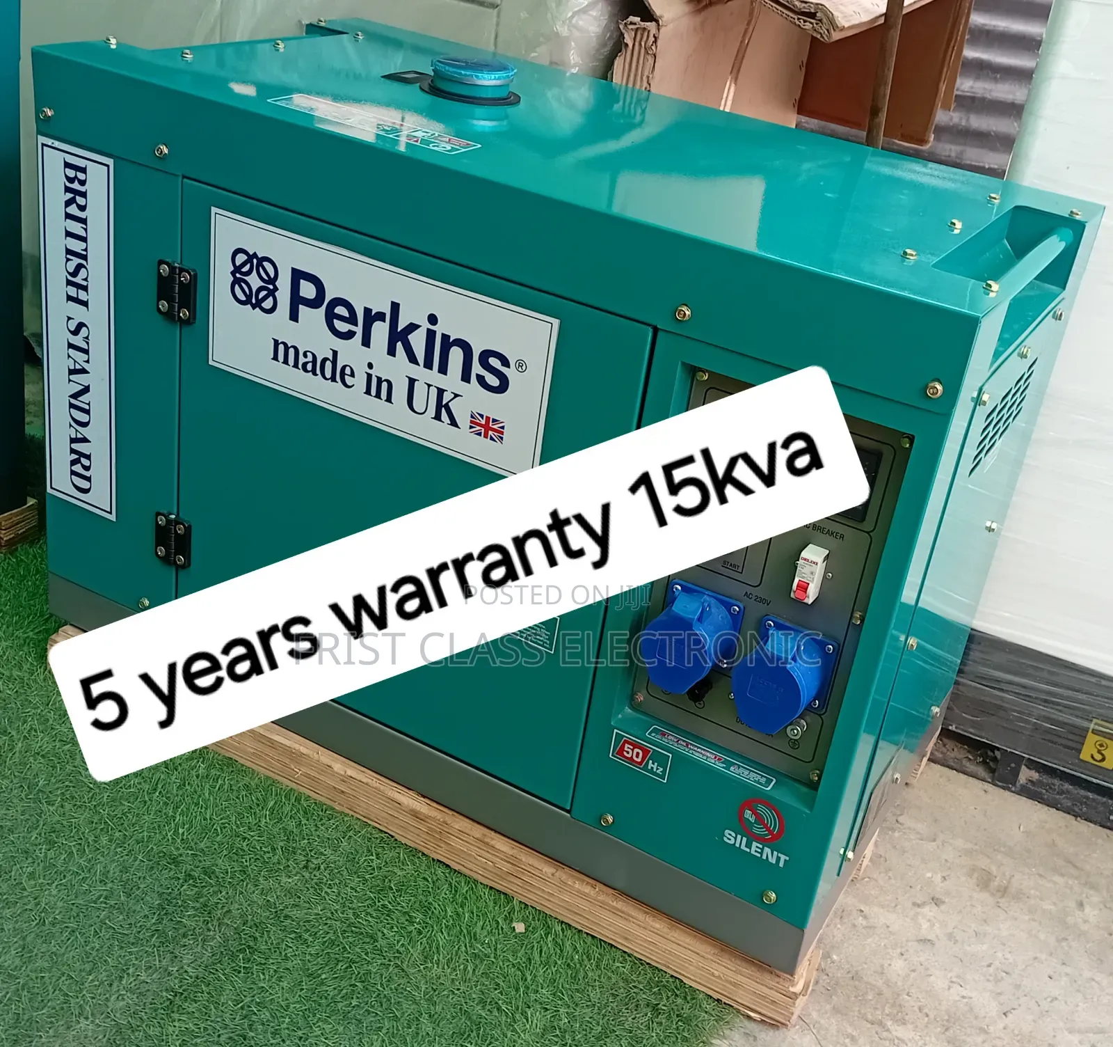 Capacitated 15kva Silent 16500watts Diesel Genset