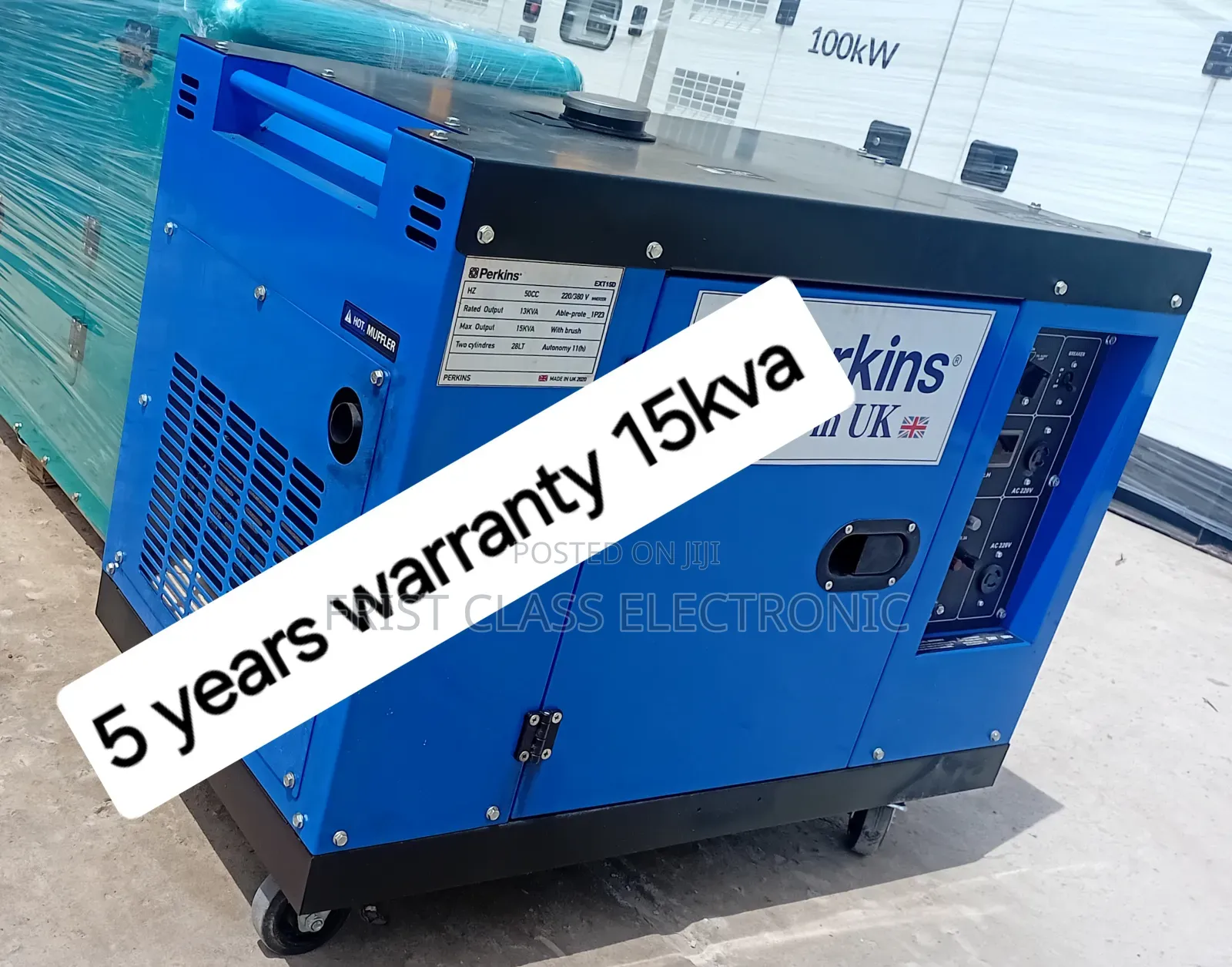 15kva Diesel Genset for Military and Government Use