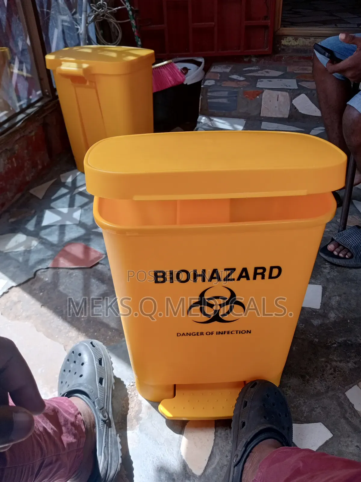 Biomedical Waste Container ( Biohazard)