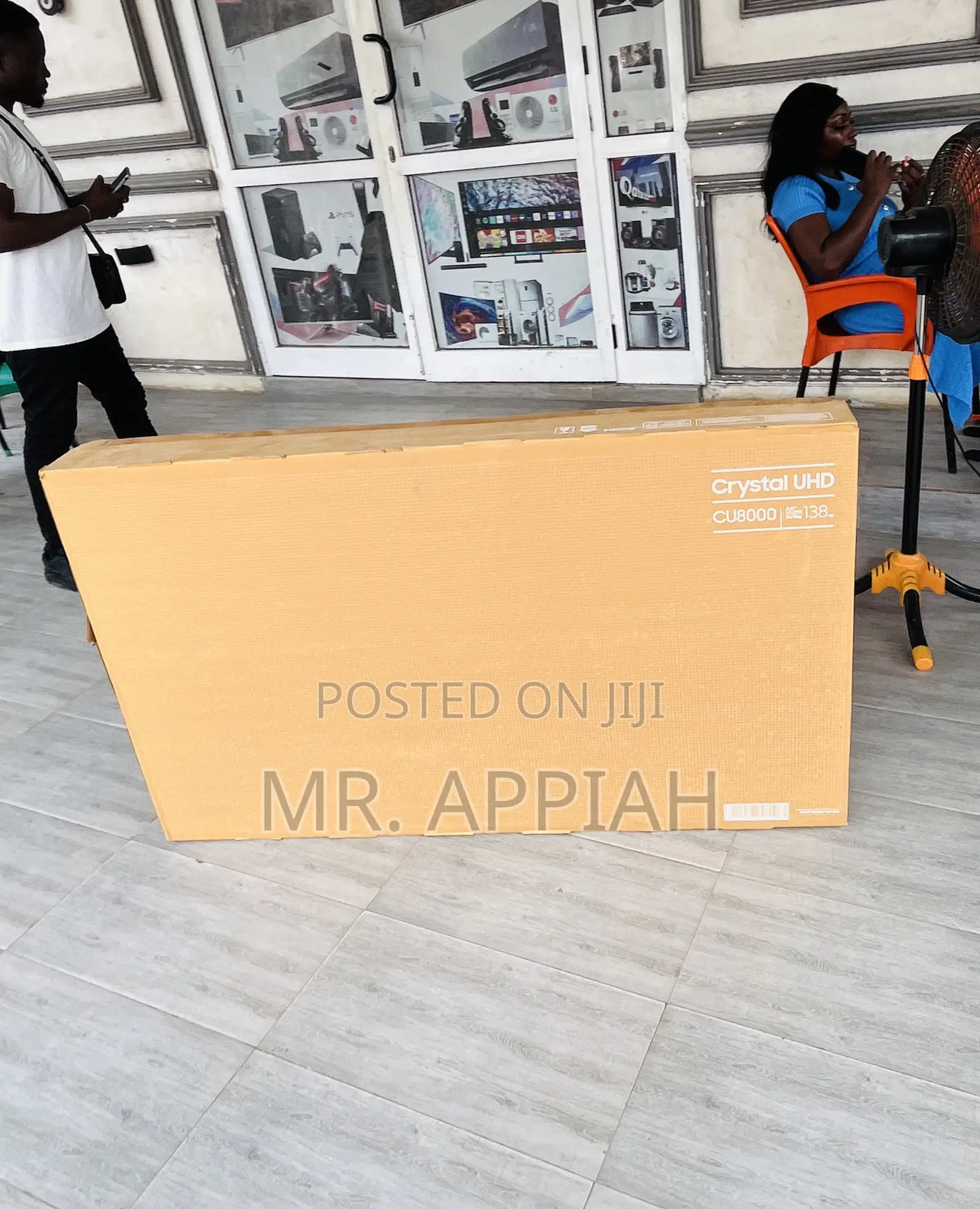 Beautiful Made Samsung 55bu8000 55” Crystal Uhd Smart Tv.