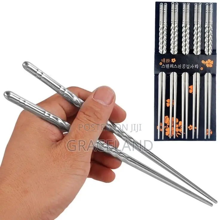 This Is Original China Stainless Chopstick 1pack Available
