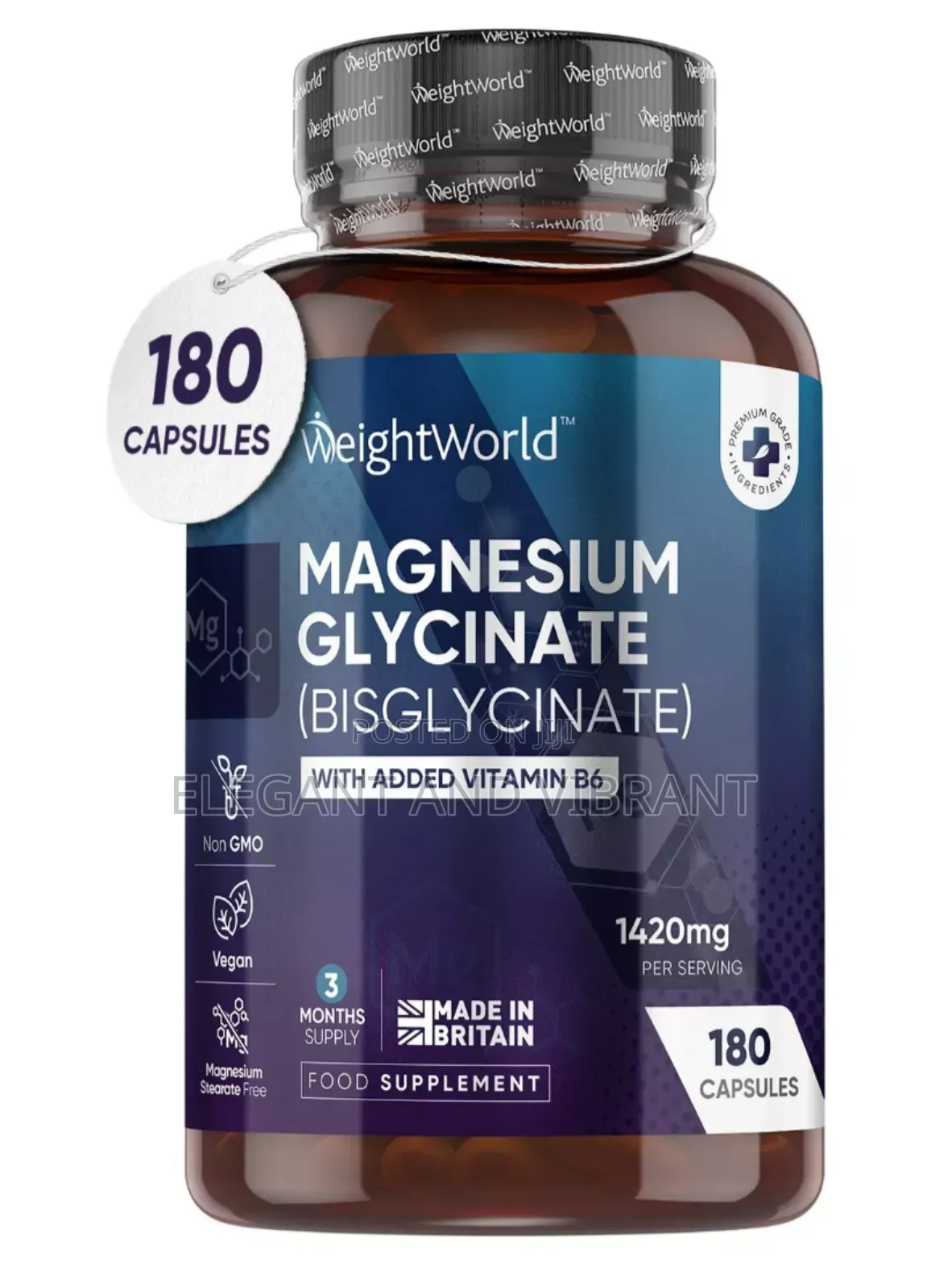 Magnesium Bisglycinate-Energy Performance - Muscle Health