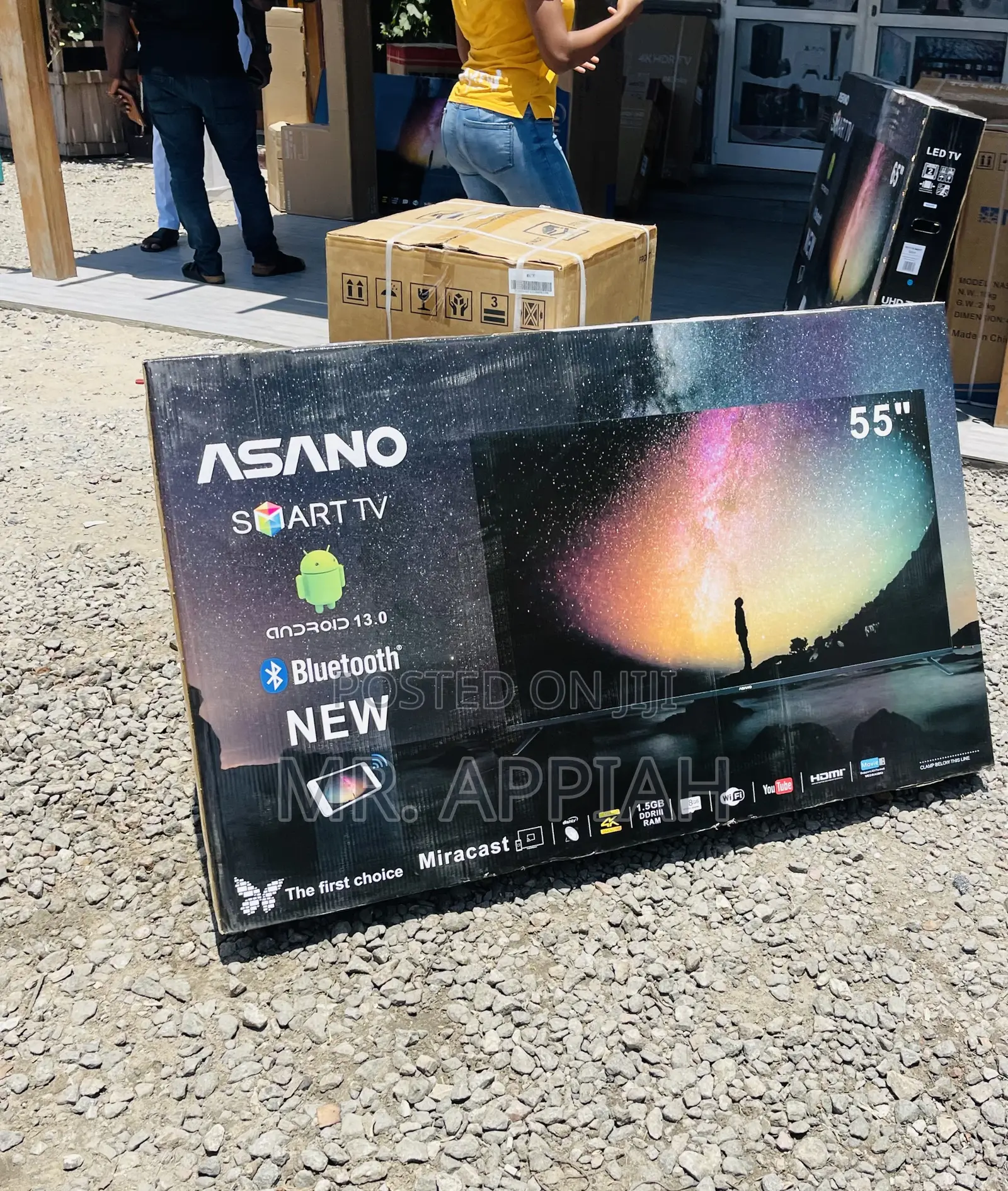 Shop Premium Asano 55 Inch Uhd Smart Television.