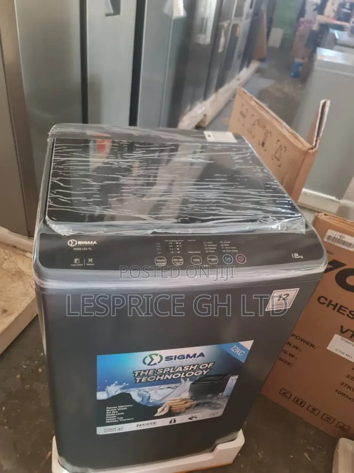 Tough Dirt? Sigma 12kg Washer Got You