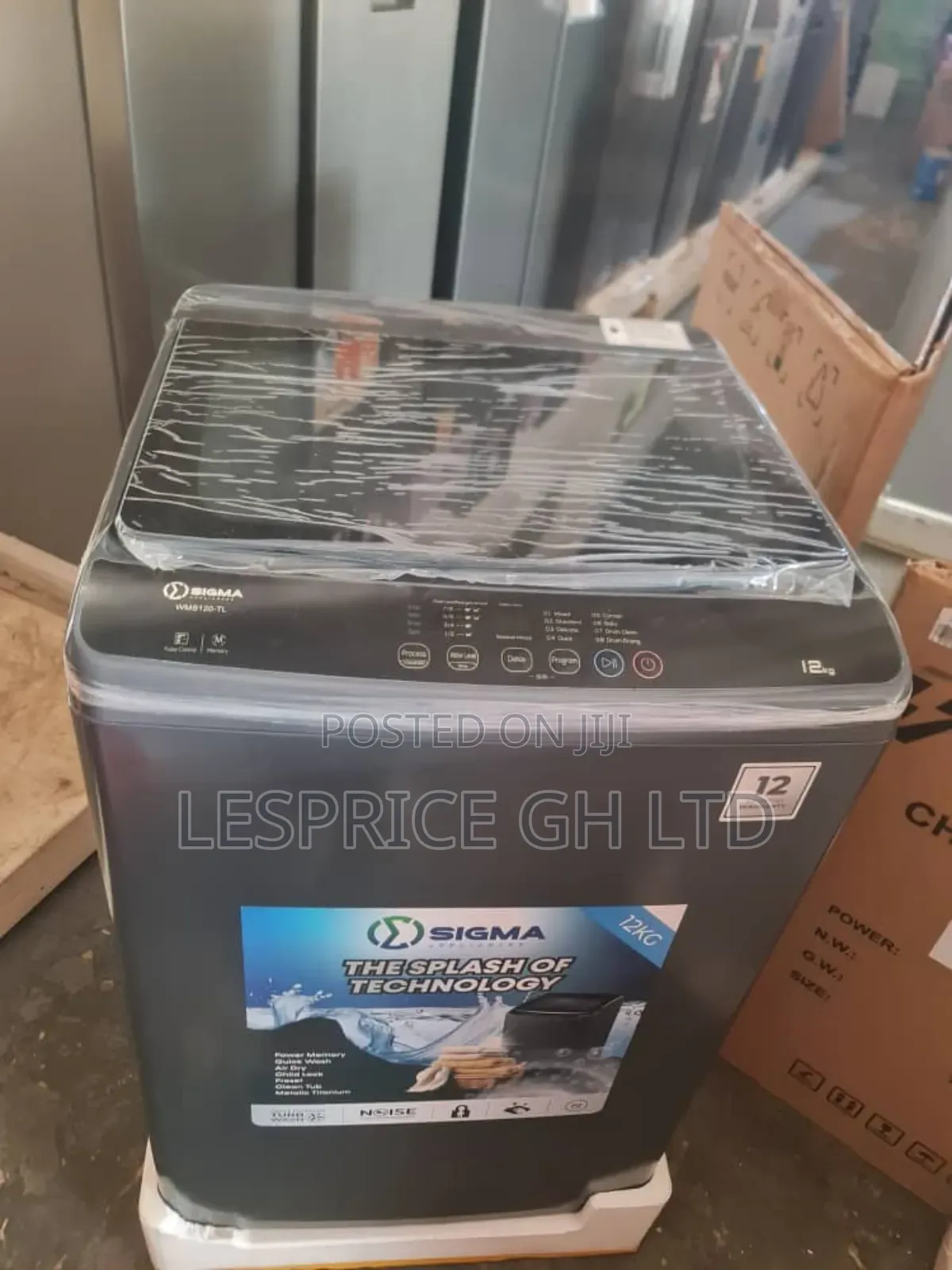 Auto Sigma Washer- 12kg Top Load
