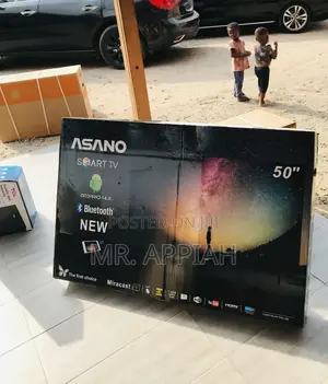 Well Built Asano 50 Inch Uhd Smart Screen Television.