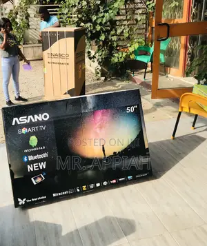 Powerful and Durable Asano 50” Uhd Smart Screen Tv.