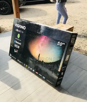 Powerful and Durable Asano 50” Uhd Smart Screen Tv.