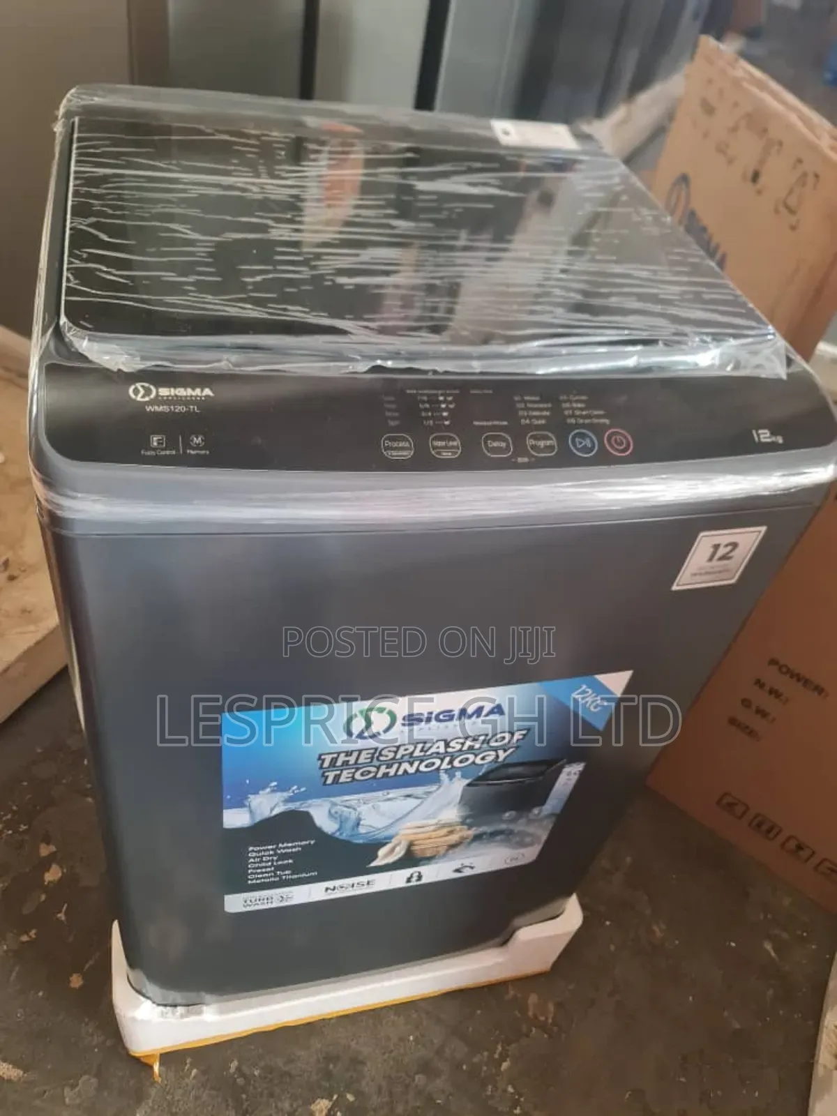 Sigma 12kg Washer// Easy Wash