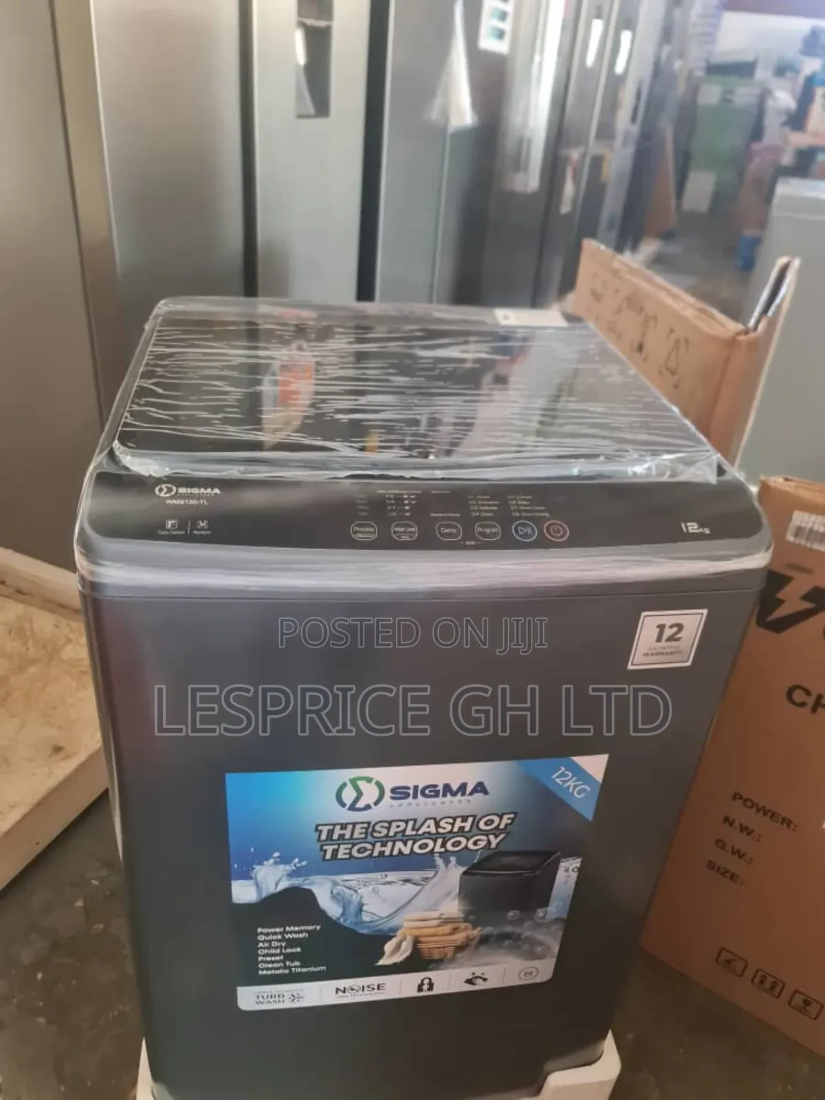 Sigma 12kg // Top Load Washing King