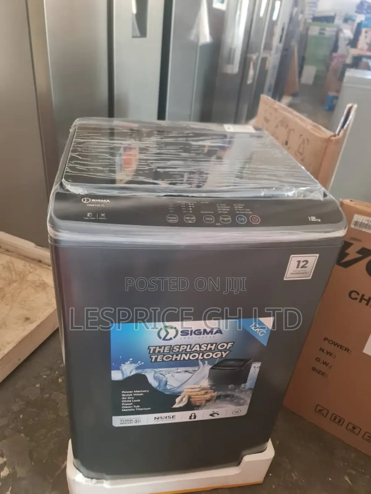 Stress Less - Sigma Fully Auto Washer!