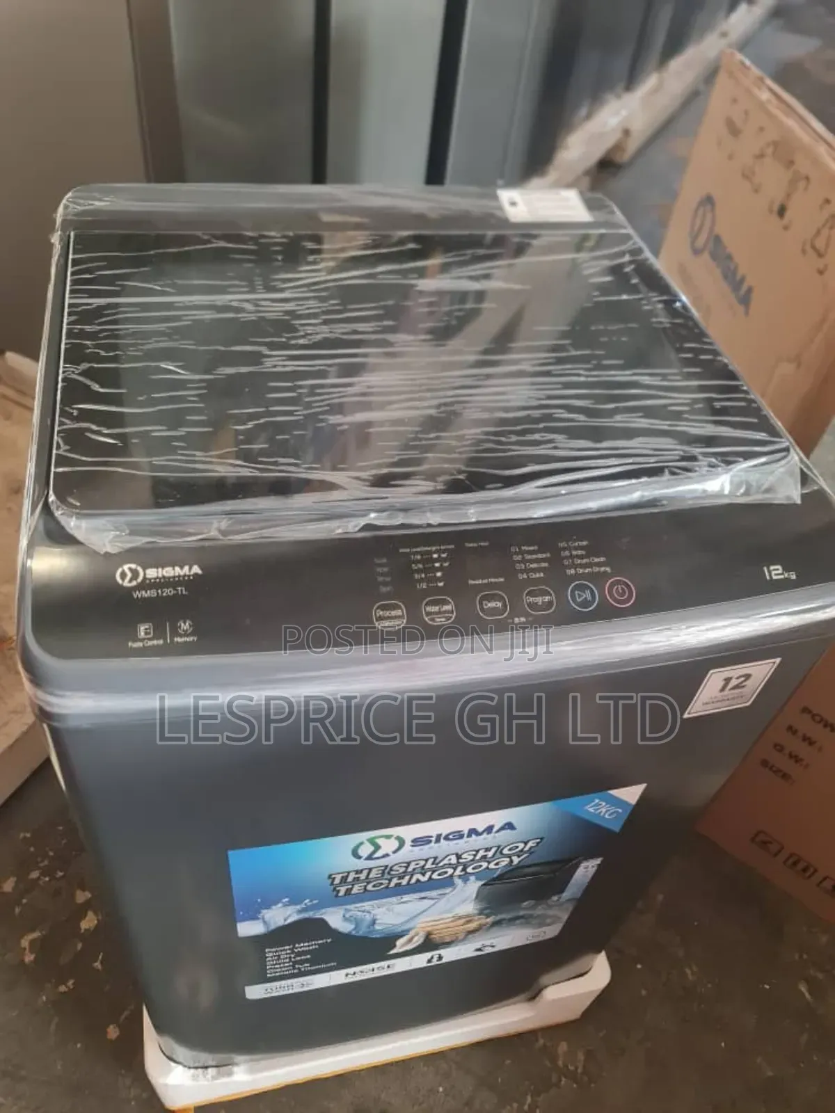 Top Load Champ- Sigma 12kg Washer