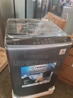Reliable Sigma 12kg Washing Power!