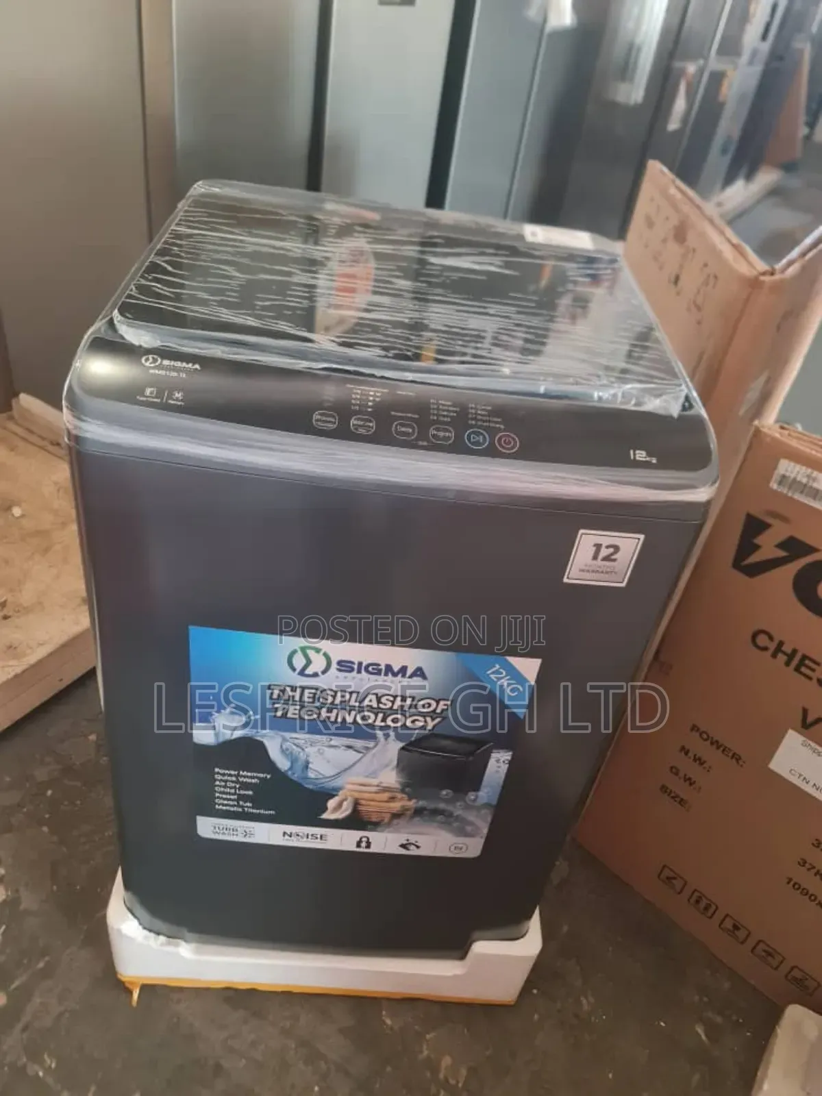 Sigma 12kg Washer: Top Load Magic!