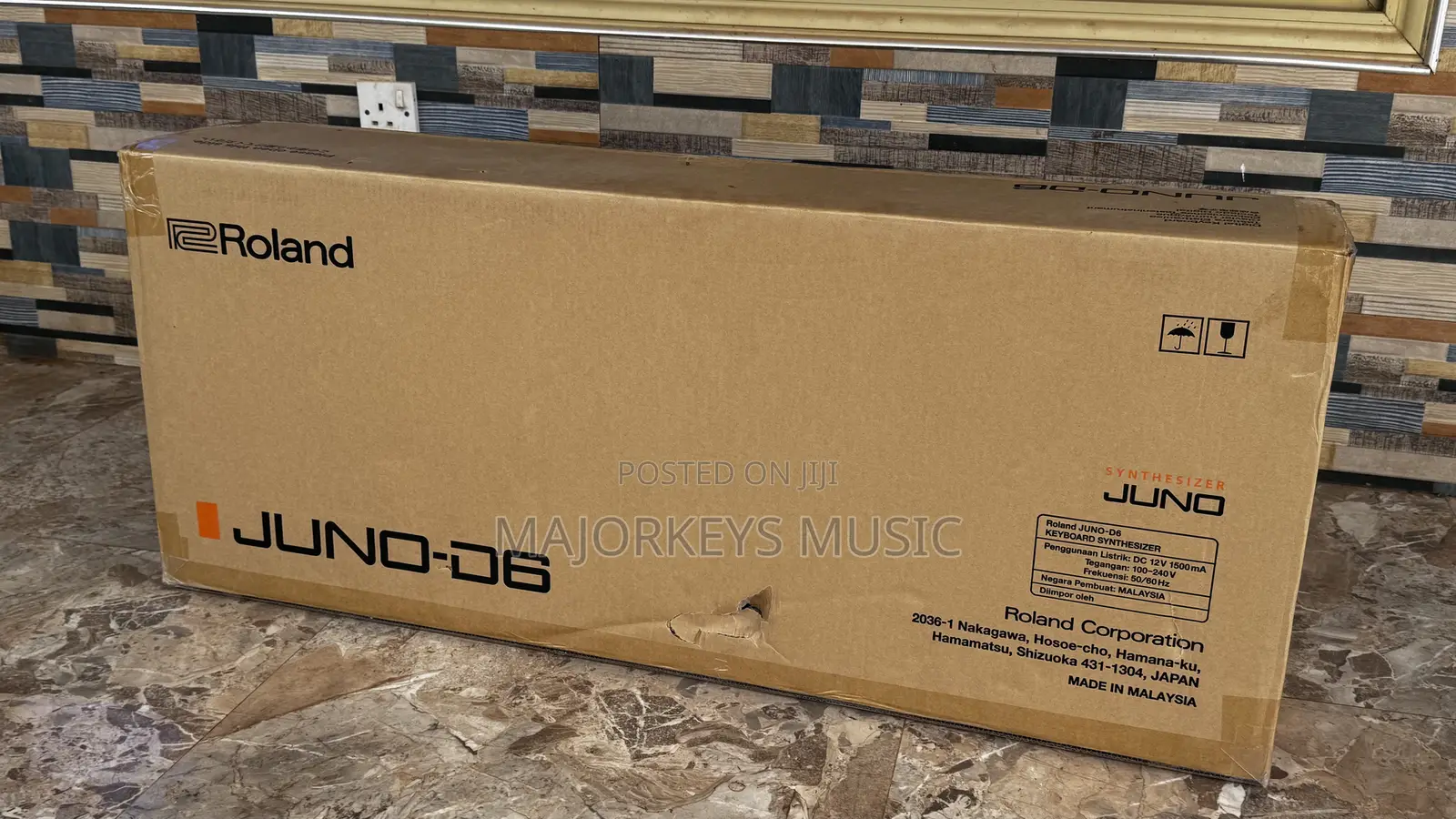 Roland Juno D6 (61 Keys) Replaces Juno Ds