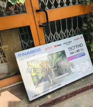 Well Built Nasco 50 Inch Uhd Smart Television(Black) 