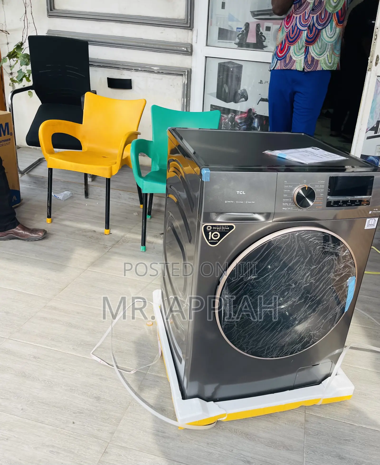 Well Built TCL Front Load With Dry Electric Washing Machine