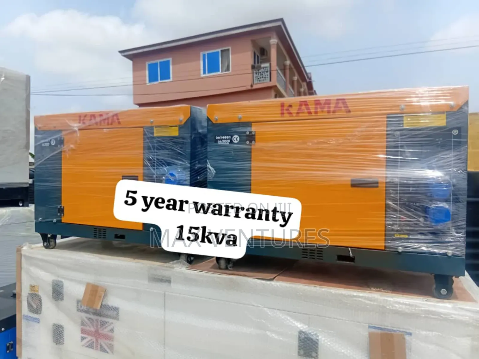 Turbo Power 15kva Kama Diesel Generator Diesel Kama