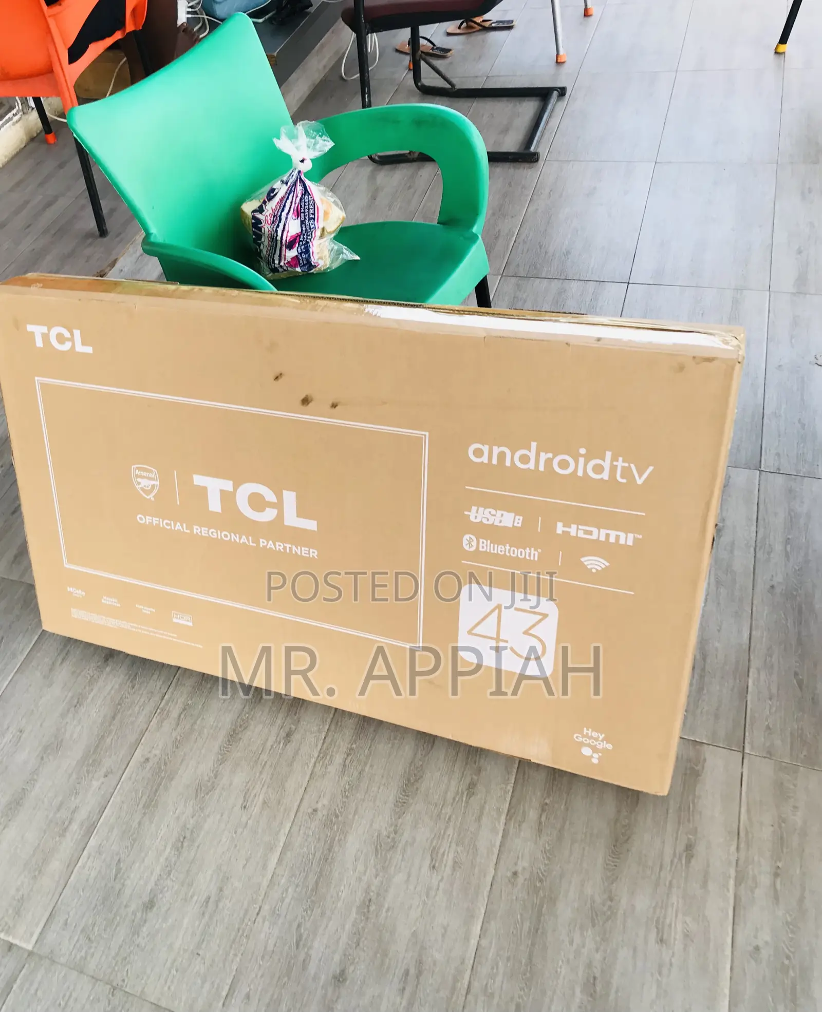Well Built TCL 43s4500 43 Inch HDR Smart Screen Tv.