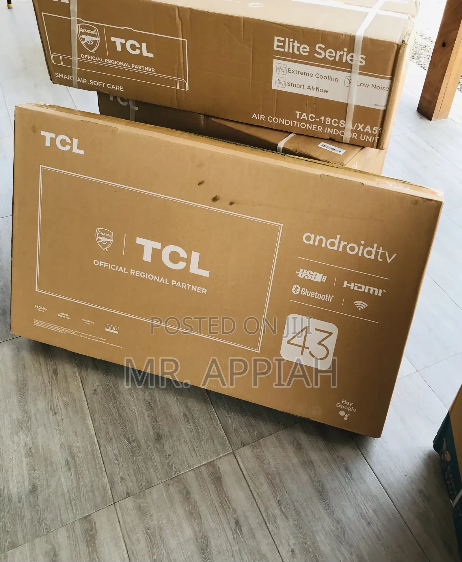 Well Built TCL 43s4500 43 Inch HDR Smart Screen Tv.